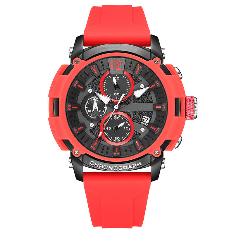 Men's Multi-function Timing Luminous Waterproof Watch
