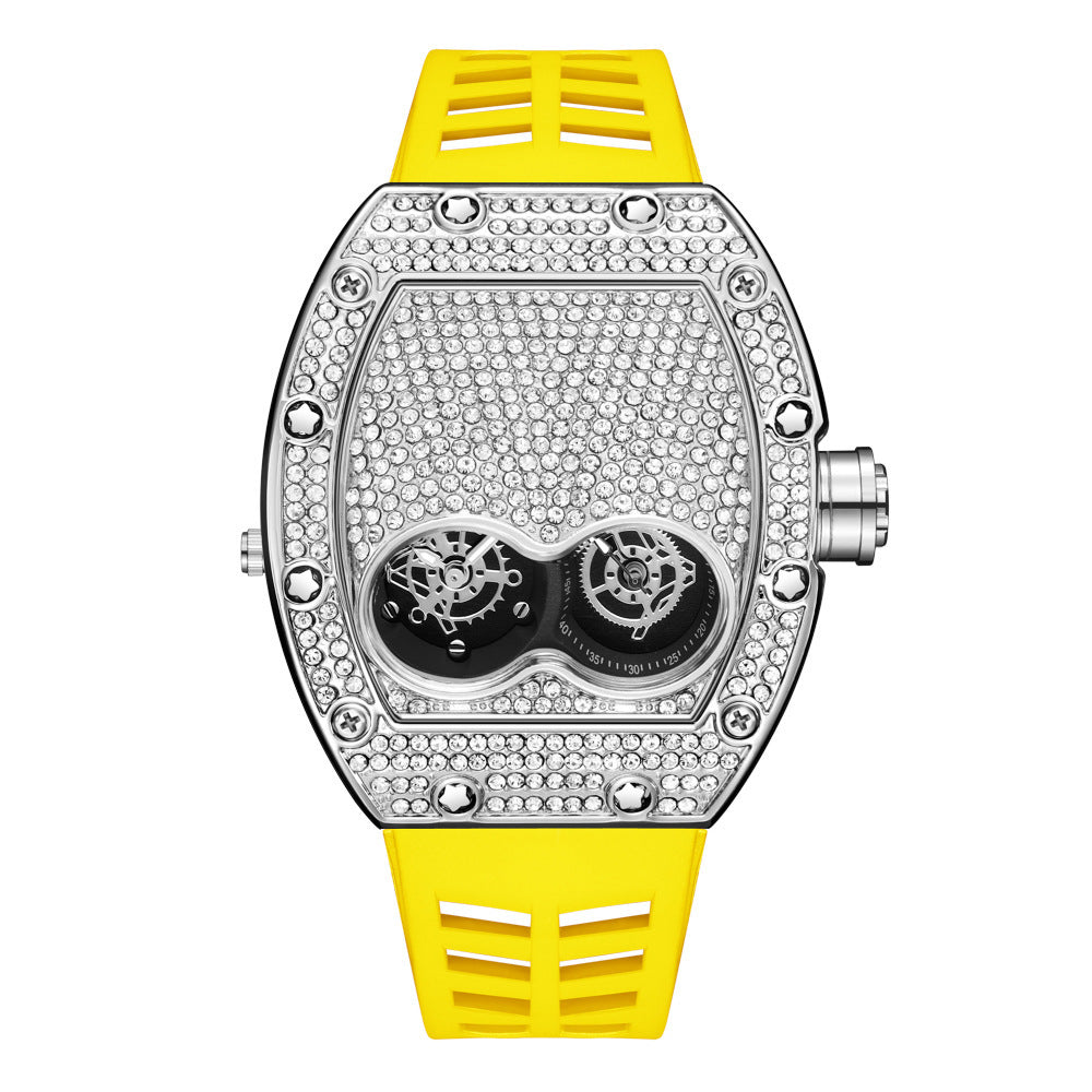 Diamond Personality Men's Quartz Watch