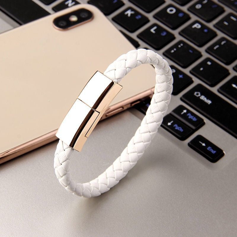 New Bracelet Charging Cord For IPhone14 13 Max USB C Cable For Phone Micro Cable
