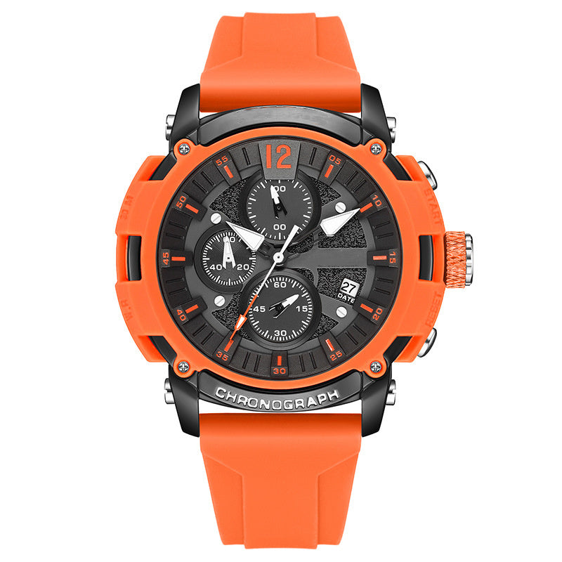 Men's Multi-function Timing Luminous Waterproof Watch