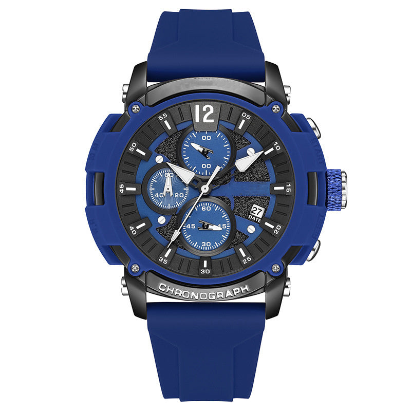 Men's Multi-function Timing Luminous Waterproof Watch