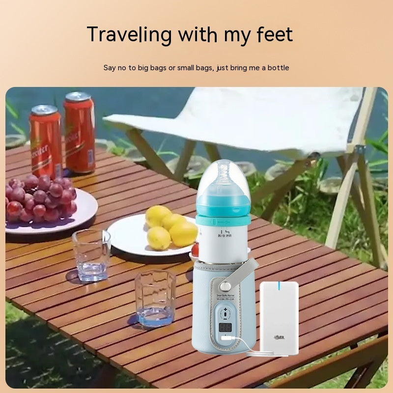 Thermostat Constant Temperature Feeding Bottle Newborn Baby Insulating Milk Bottle