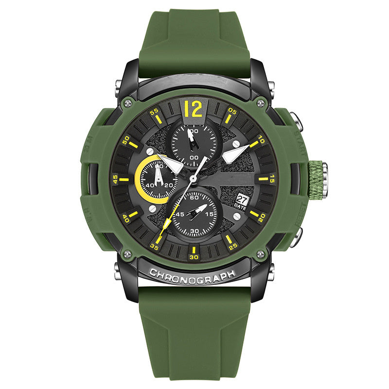 Men's Multi-function Timing Luminous Waterproof Watch