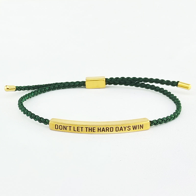 Hand-woven Adjustable Letter Carrying Strap Pineapple Rope