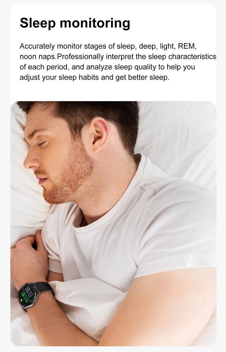 Smart Watch Bluetooth Calling Heart Rate Music Playback