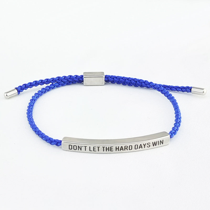 Hand-woven Adjustable Letter Carrying Strap Pineapple Rope