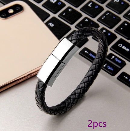 New Bracelet Charging Cord For IPhone14 13 Max USB C Cable For Phone Micro Cable