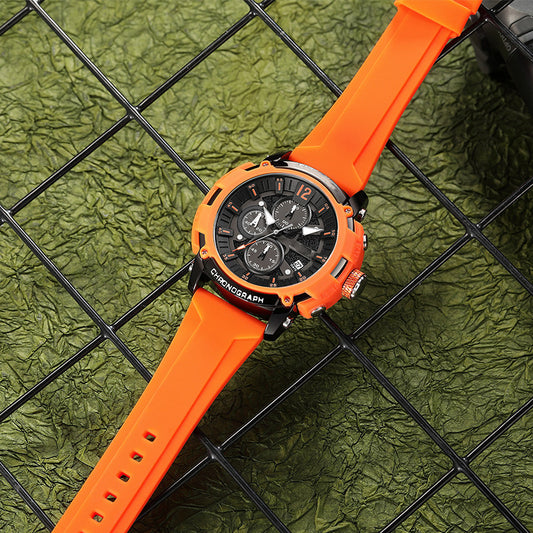 Men's Multi-function Timing Luminous Waterproof Watch