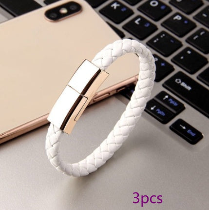New Bracelet Charging Cord For IPhone14 13 Max USB C Cable For Phone Micro Cable