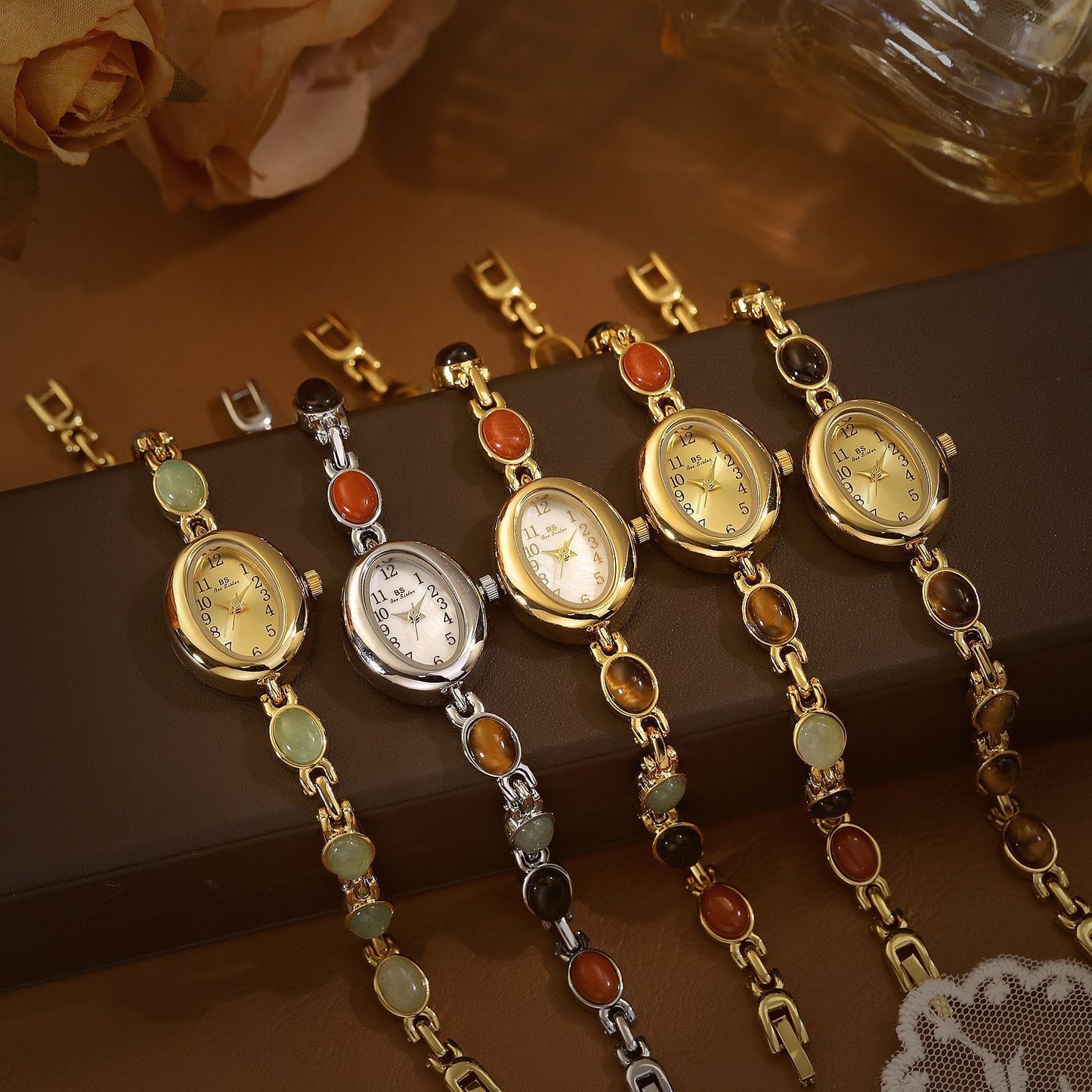 Natural Tigereye Premium Watch