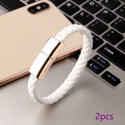 New Bracelet Charging Cord For IPhone14 13 Max USB C Cable For Phone Micro Cable