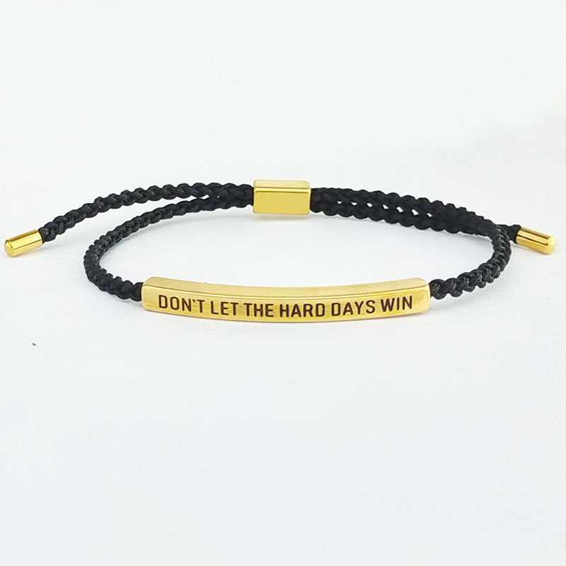 Hand-woven Adjustable Letter Carrying Strap Pineapple Rope