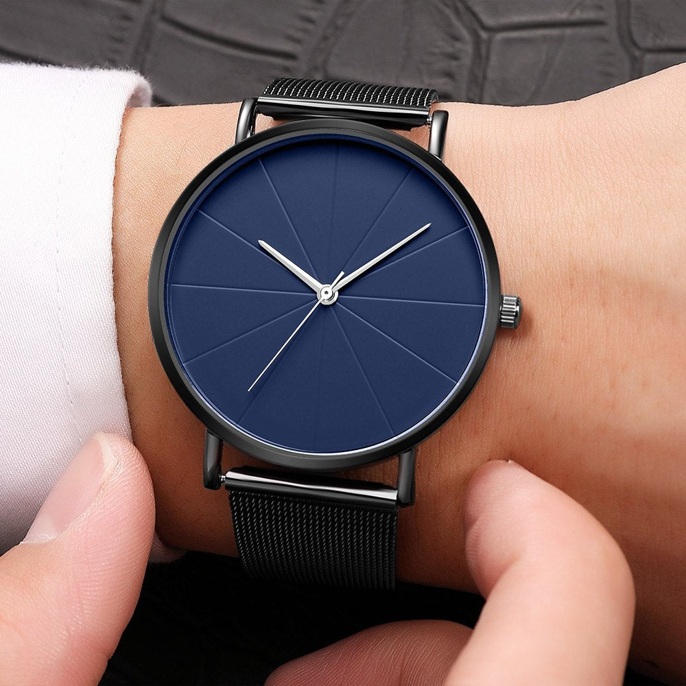 Stainless Steel Men Army Military Sporttch Mens Watches