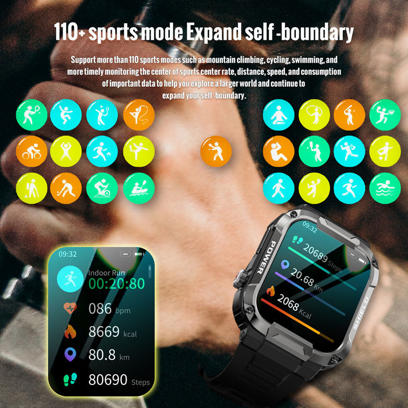 Intelligent Bluetooth Call Outdoor Multi-function Watch