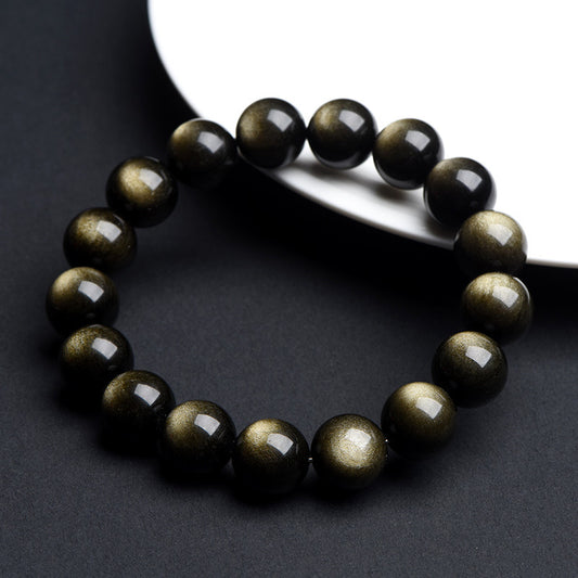Fashion Personality Natural Eyes Obsidian Bracelet