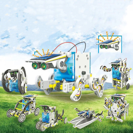 Solar Toy Car 13 In 1 Intelligent Robot