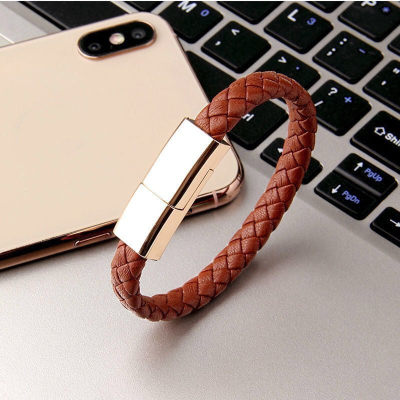 New Bracelet Charging Cord For IPhone14 13 Max USB C Cable For Phone Micro Cable